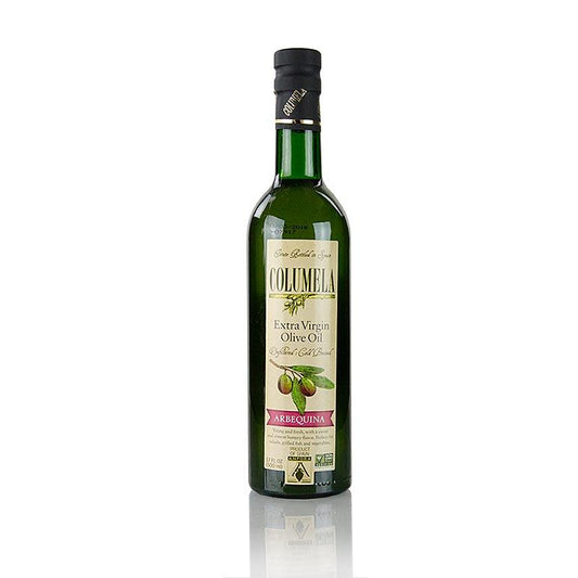 Ekstra jomfru olivenolie, Columela, Arbequina, 500 ml - Olier - Olivenolie Spanien -