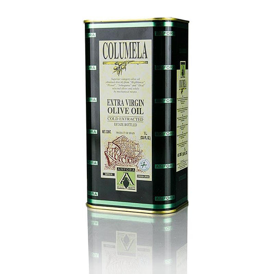 Ekstra jomfru olivenolie, Columela Blend, 1 l - olie og eddike - Olivenolie Spanien -
