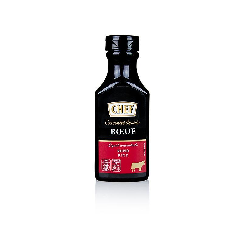 CHEF Premium Koncentrat - oksekød lager, væske, i ca. 6 liter, 200 ml - Saucer, supper, fund - CHEF -