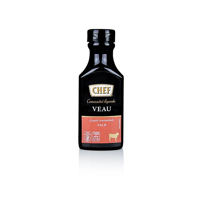 CHEF Premium Koncentrat - kalvekød lager, væske, i ca. 6 liter, 200 ml - Saucer, supper, fund - CHEF -