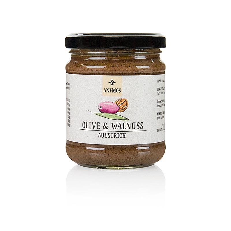 Valnød oliventapenade, Anemos, 200 g - pickles, konserves, antipasti - oliven / oliven pastaer -