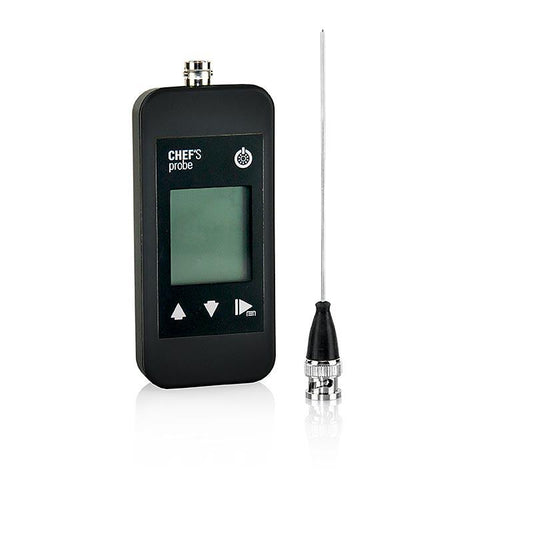 Kokkens prøve termometer med digitalt display, penetration, 1.5mm, sort, 1 St -