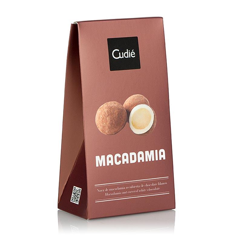 Catanies - karameliseret macadamia hvid chokolade, Cudie, 80 g - kiks, chokolade, snacks - chokolade og nødder specialiteter -