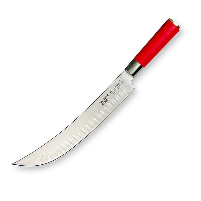 Series Red Spirit, hakke "Hector", flosset kant, 26cm, DICK, 1 St - Knife & tilbehør - Dick -
