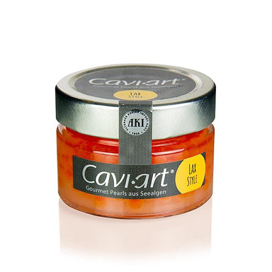 Cavi-Art ® alger kaviar, laks smag, 100 g - kaviar, østers, fisk og fiskeprodukter - kaviar -