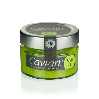 Cavi-Art ® alger kaviar, wasabi smag, 100 g - kaviar, østers, fisk og fiskeprodukter - kaviar -