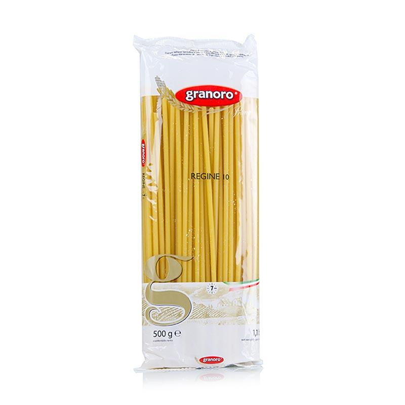 GRANORO Dedicato - Regine makaroni, No.10, 10kg, 20 x 500g - nudler, noodle produkter, friske / tørrede - tørrede nudler -