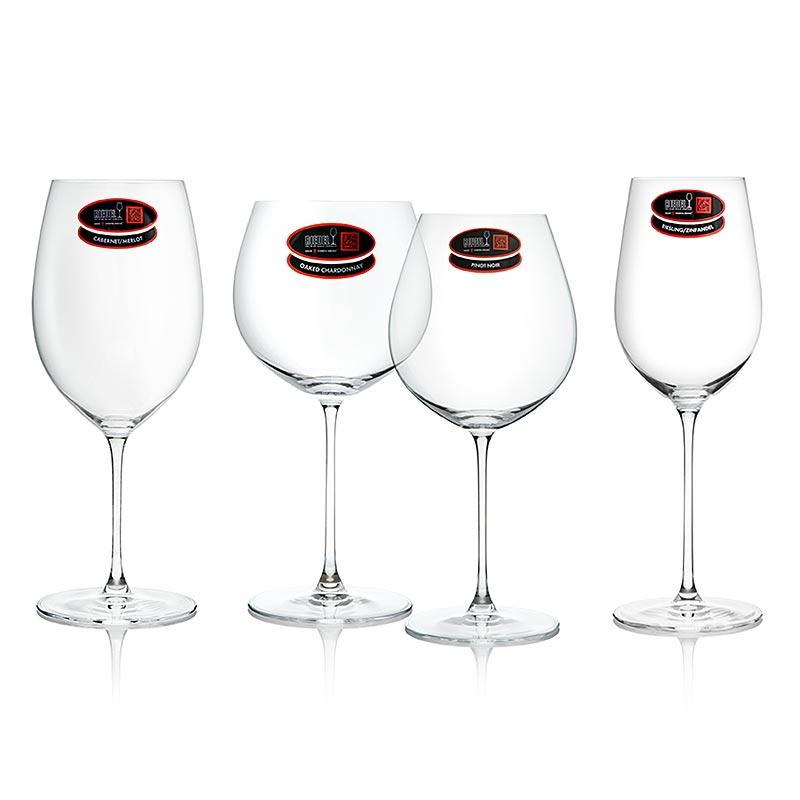 Riedel glas Veritas - Tasting Set 2x Hvid & Rød (5449/47), i en gaveæske, 4 stk - Non Food / Hardware / grill tilbehør - Vin & Bar Non Food -