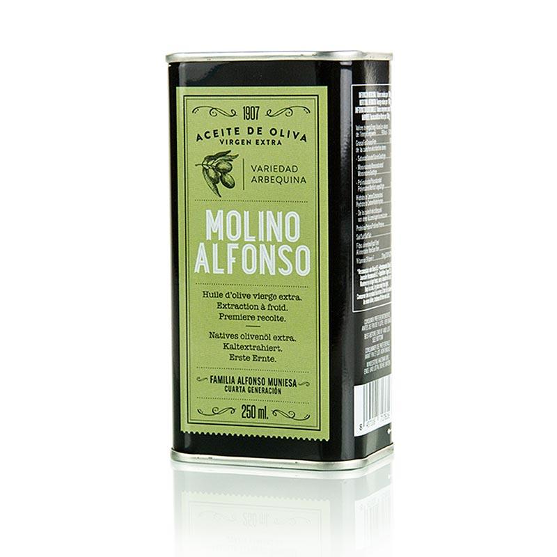 Ekstra Jomfru Olivenolie Molino Alfonso, Arbequina, Spanien, 250 ml - Olier - Olivenolie Spanien -