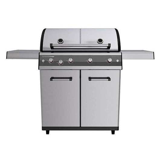 Outdoorchef grill Dual chef S 425 G, side brændere, gasdrift, rustfrit stål, 1 m - Non Food / Hardware / grill tilbehør - Grill og tilbehør -