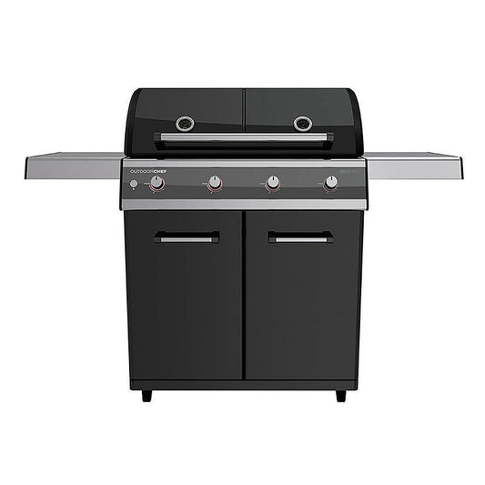 Outdoorchef grill Dual chef S 415 G, gas-tilstand, sort, 1 stk - Non Food / Hardware / grill tilbehør - Grill og tilbehør -