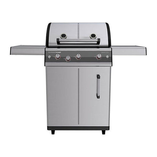 Outdoorchef grill Dual chef S 325 G, side brændere, gasdrift, rustfrit stål, 1 m - Non Food / Hardware / grill tilbehør - Grill og tilbehør -