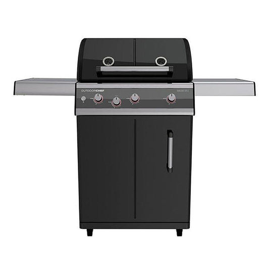 Outdoorchef grill Dual chef S 325 G, side brændere, gas-tilstand, sort, 1 stk - Non Food / Hardware / grill tilbehør - Grill og tilbehør -