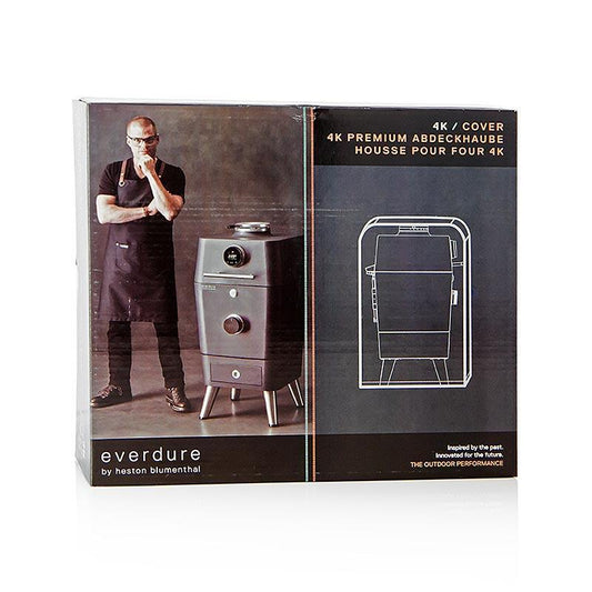 Cover til ovnen 4K, sort, everdure montargo / Heston Blumenthal, 1 m - Non Food / Hardware / grill tilbehør - Havegrill og tilbehør -
