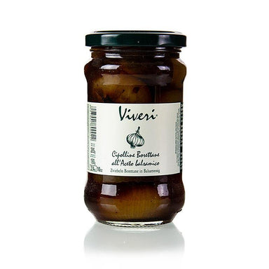 Syltede Borettane løg, i balsamic eddike 285 g - pickles, konserves, appetitvækkere - startere Viveri -
