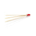 Bambus skewers med tre stikben rød bundet 9cm, 100 St - Non Food / Hardware / grill tilbehør - bestik og porcelæn -