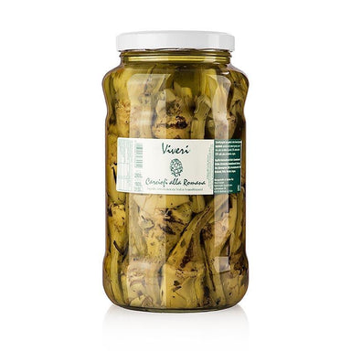 Artiskokker Romana, med stilk, grillet, i olie, Viveri, 2,9 Kg - pickles, konserves, forretter - startere Viveri -
