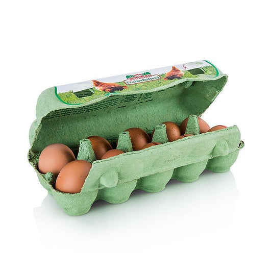 Æg fra fritgående høns, størrelse M, 10 St - Action-tilbud - Frisk Frugt og grønt -