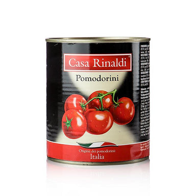 Cherry tomater, hele (pomodorini), Casa Rinaldi, 800 g - pickles, konserves, antipasti - Pickles & Tørret -