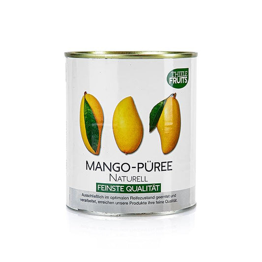 Mango puree natur, uklar, thiele frugter, 850 g