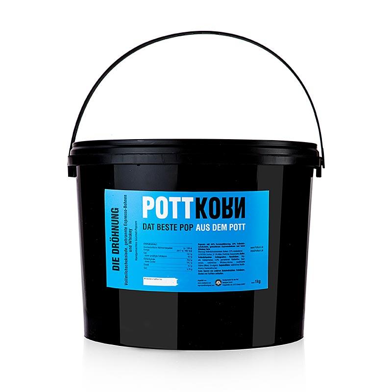 Pottcorn - The Bloming, Popcorn med Chokolade, Espresso, Whisky, 1 kg