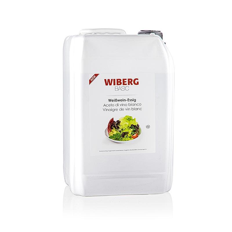 Wiberg Basic White Vineddike, 6% syre, komplette druer, 5 l