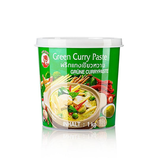 Curry pasta, grøn, pik ild, 1 kg