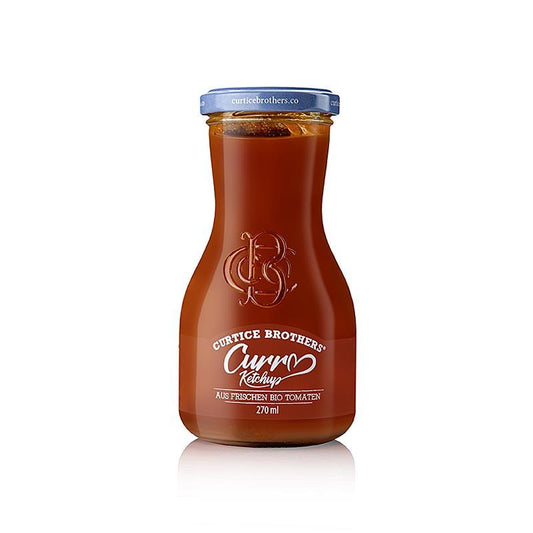 Økologisk Curry Ketchup, 270 ml flaske, Curtice Brothers, Organic, 270 ml
