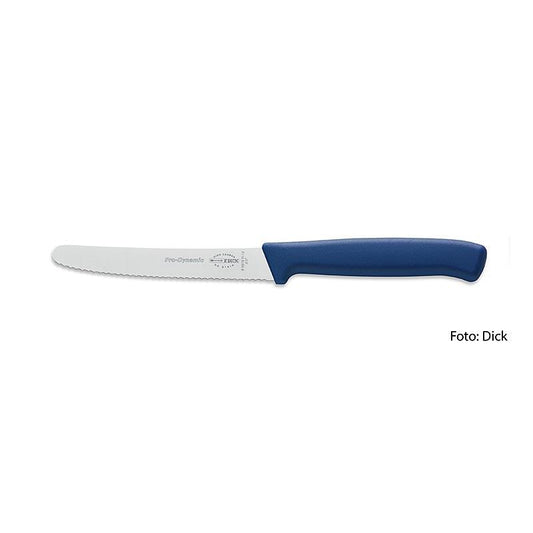 All-purpose kniv, med akselslibning, blå, 11cm, tyk, 1 stk