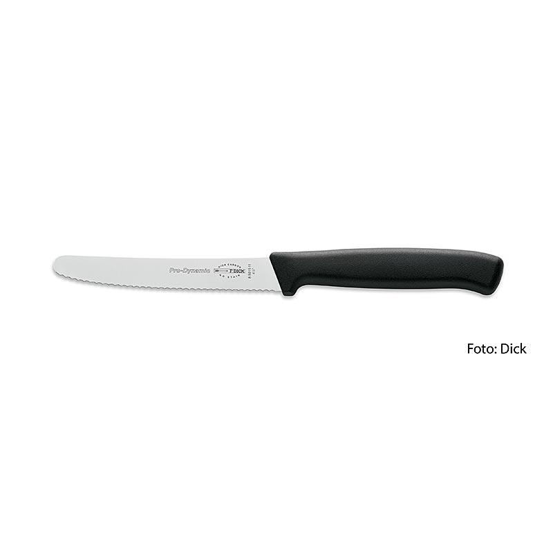 All-purpose kniv, med akselslibning, sort, 11cm, tyk, 1 stk