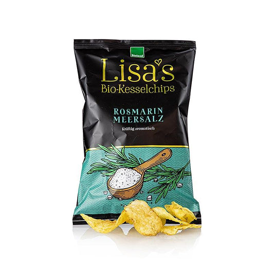 Lisa's Chips - Rosemary and Sea Salt (Potato Chips), Organic, 50 g