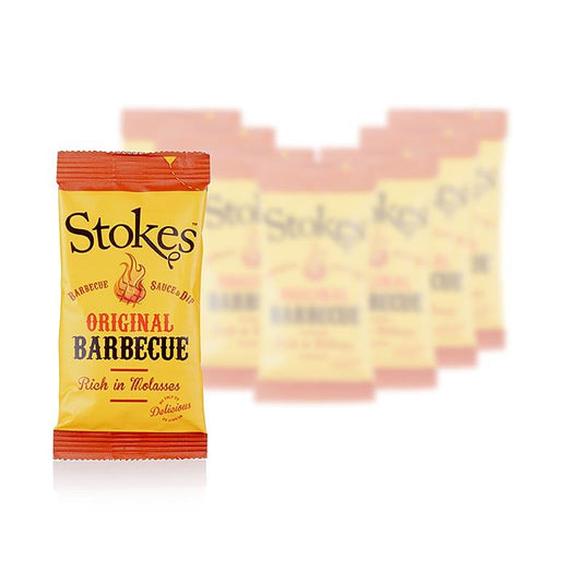 Stokes BBQ Sauce Original, Smoky & Sweet, Portion Bag, 80 x 25ml