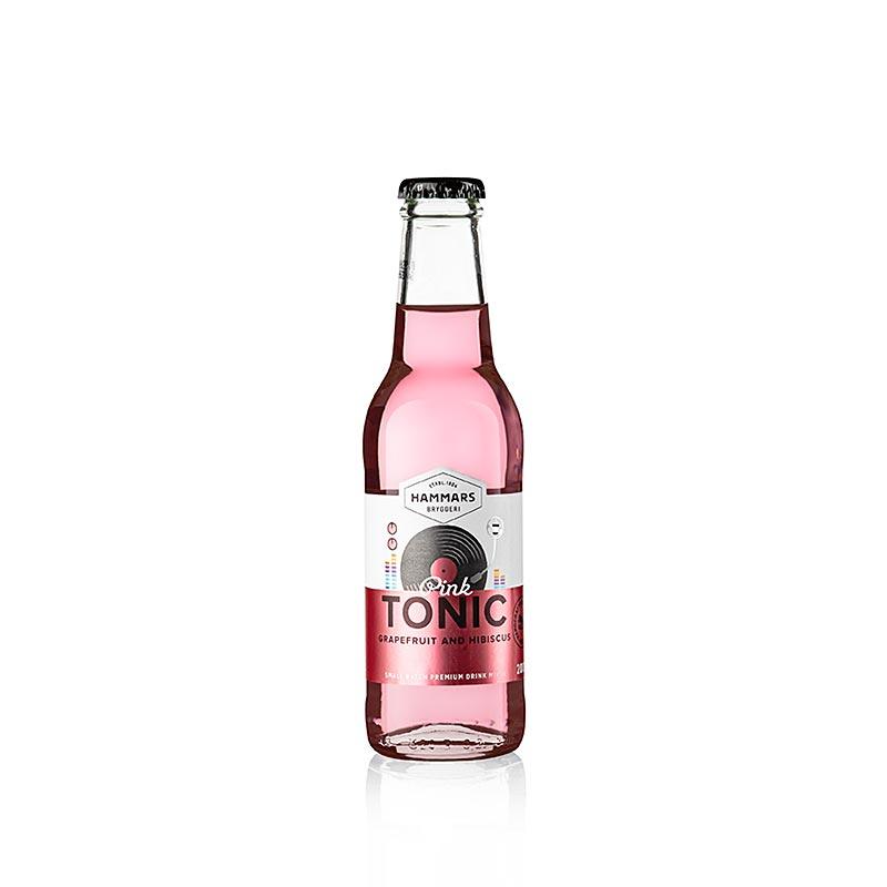 Hammars Tonic Pink Grapefrugt & Hibiscus, Sverige, 200 ml