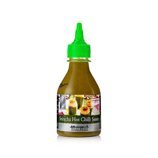 Chili sauce - sriracha, grønne chilier, skarp, thailandsk stolthed, 200 ml