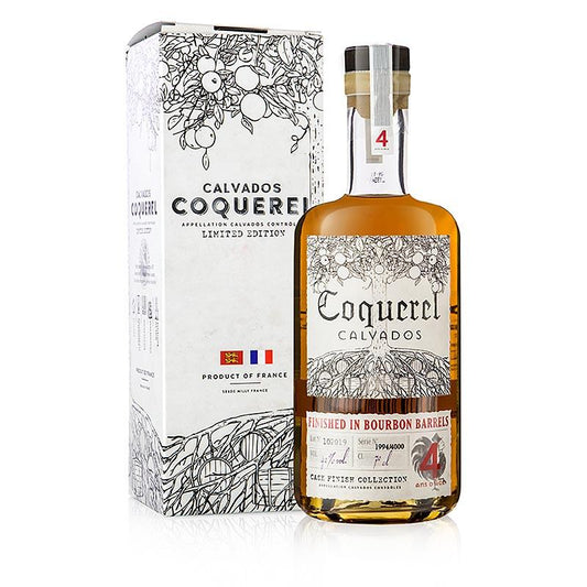 Domaine du Coquerel Calvados 4 år, Bourbon Finish, 41% Vol., Frankrig, 700 ml