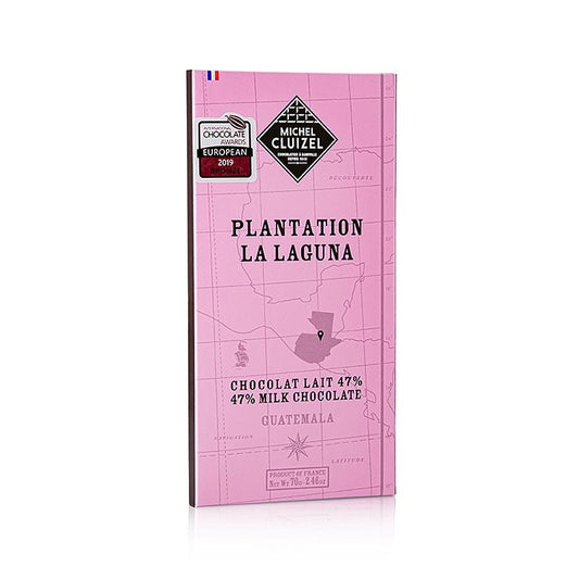 Plantation Chokolade La Laguna 47% mælk, Michel CLUIZEL (12122), 70 g