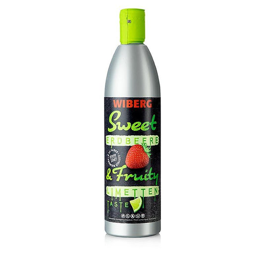 Wiberg Sauce Sød og Fruity - Jordbær & Lime Knap, 500 ml